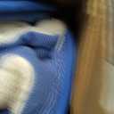 The Original Office Chair Blanket by SnuggleBack; Cozy Comfy Office Desk Chair Wrap Attaches for Hands-Free Warmth. Stay Warm In The Winter or Summer. (Blue Pattern Fleece), Universal