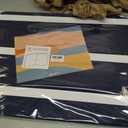 Felt Bulletin Board 36x24 inches, Decorative Pin Board for Home & Office, 23.6" x 35.4", Dark Blue