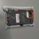 Case for iPhone 16 Pro Max(2024), 3-Layer Super Full Heavy Duty Rugged Case Belt Clip Holster Kickstand Protective Case Cover for iPhone 16 (Black Orange with Clip, iPhone 16 Pro Max)