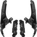 Front Bumper & Headlight Support Brackets Set 4Pcs 71198SWA003 71140SXSA00 Compatible With CR-V CRV 2007 2008 2009 2010 2011