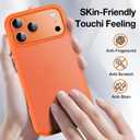 Yriklso for iPhone 18 Pro Max Phone Case/17 Pro Max, Orange