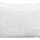 Luxury White Goose Feather & Down Pillow - 75% White Goose Feather & 25% White Goose Down 550 Fill Power (Standard (Pack of 1))