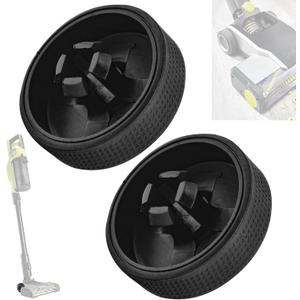 2 Pack Upgraded Replacement Wheel Compatible with Ryobi Cordless Stick Vacuum PCL720K, PBLSV716K