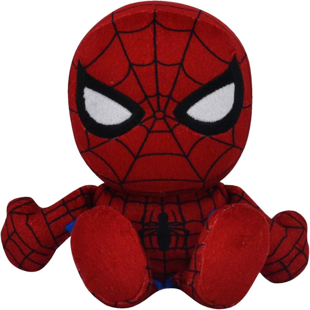 Marvel Spider-Man 8" Kuricha Sitting Plush - Soft Chibi Inspired Toy