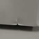 Luonty 4ft Folding Table - Heavy Duty with Handle Portable Plastic Foldable Table for Indoor/Outdoor Events, Camping, Parties, and More  Sturdy Steel Legs, Compact & Easy to Store (4 FT)