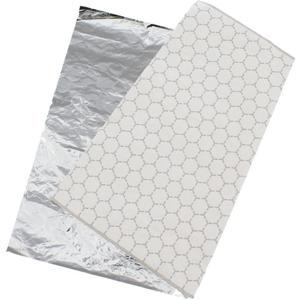 150 sheets Insulation Sandwich Wrapping Paper Aluminum Foil Sheets - 10 3/4" x14" - Aluminum Foil Sandwich Wrap Sheets For Sandwich Wraps, Burritos and BBQ