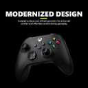 Xbox Wireless Gaming Controller | Carbon Black | Console, PC, & Android | Textured Grip | Wireless, Bluetooth, USB-C Connectivity