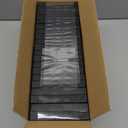 Maxtek Black 12 Disc DVD Cases with 5 Flip Trays and Outter Clear Sleeve, 10 Pack