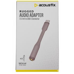 CCY 3,5MM TO USB C AUDIO ADAPTER BLACK & WHITE 2 Pack