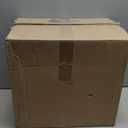 Amazon Basics Plastic Storage Containers with Secure Latching Lids, Stackable Organization Bins, Clear/Grey, 12 Quart, Set of 6