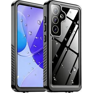 Nineasy for Samsung Galaxy S25 Case Waterproof [IP68 Underwater][Built-in Screen & Lens Protector][12FT Military Grade Shockproof][360 Full Body] Heavy Duty Protective Phone Case for Galaxy S25 5G