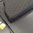 Autorder Center Console Cover for Hyundai Palisade 2020 2021 2022 2023 2024 2025 2026 Accessories Armrest Cover Anti-Scratch Middle Console Pad Leather Armrest Cushion Protector Black
