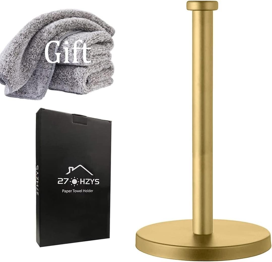 Paper Towel Holder, Gold Paper Towel Holder, Paper Towel Holder Countertop, Paper Towel Holder Gold, Paper Towel Holder Countertop Gold, Kitchen Paper Towel Holder.