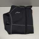 Hevto Men Wetsuit Tops and Vest 3/2mm Neoprene Jacket Surfing Swimming Front Zip Wet Suit for Water Sports (X-Large)