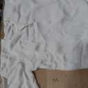 Arssm Women's Knitted Crop Cardigan Y2k Short Sleeve Button Down Cardigan Shirt Ribbed Knit Solid Color Lightweight Outwear (X-Large, Beige)