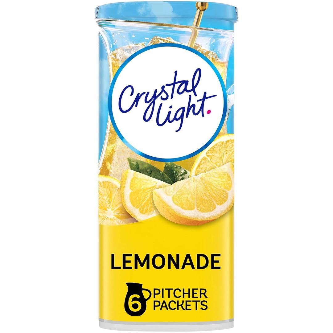 Crystal Light Lemonade Drink Mix (6 Pitcher Packets)