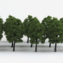 20pcs Miniature Trees Model Tree Creative Model Tree Landscape Tree for Sand
