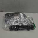 Dog Knee Brace for Torn ACL Hind Leg - Keeps Joints Warm and Stable, Upgraded Adjustable Leg Support, Dogs Rear Leg Wrap Harness Set for Leg Wound Care Prevents Licking (L (fits thigh circumference: 12-13.5 in), Dark black)