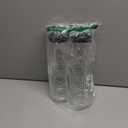 Clear Plastic Water Pitchers Carafes with Flip top Black Lids 34 OZ Heavy Duty Beverage Pitcher Jug for Juice or iced Coffee Great for Mimosa bar Restuarants ot Schools Pack of 2