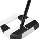 Odyssey Golf S2S AI-Dual Putter, Left, Graphite, 33 Inches, Jailbird, Center Shaft, Pistol Grip, Black/Red