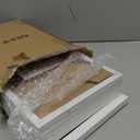 KINLINK 6x8 Picture Frame White Set of 4, Wooden Photo Frames Matted 4x6 with Plexiglass for 4x6 with Mat or 6x8 without Mat for Table and Wall Display