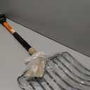 Pitchfork for Gardening, 10 Tines Pitch Fork with Non-Slip Handle, Heavy Duty Pitch Fork for Mulching, 45 Inches