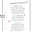 6 x Valentines Day Cards for Him Her, Valentine's Day Card Gifts for Husband Wife Boyfriend Girlfriend BF GF, Valentines Day Gifts (QQ-173)