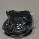 MakeMeChic Women's Faux Leather Crop Tops Y2K Cut Out Mesh Sheer Long Sleeve Mock Neck Tee Shirts (Medium, Black)