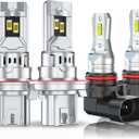 Lights for Ford F250 Bulbs F350 F450 F550 Fog Lights 2005 2006 2007 2008 2009 2010 2011 2012 2013 2014 2015 2016 2017 2018 2019 2020 2021 2022, for Off Road Use, Pack of 4