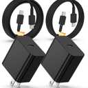 45W Super Fast Charger Type C,2 Pack 45 Watt USB-C PD/PPS Wall Charging Block,6/10 FT Type C to Type C Cable for Samsung Galaxy S23 Ultra/S23+/S22 Ultra/S22+/S22/S20 Ultra/Note 10 Plus,Galaxy