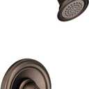 Moen Brantford Oil Rubbed Bronze Posi-Temp Pressure Balancing Shower Trim Kit with Shower Head and Lever Handle (Valve Required), T2152ORB