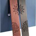 2 Pcs Wood Bookmark, Unique Bookmarks Gift for Men Women, Book Marks Accessories (Sun and Tree)