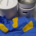 Automatic Cat Feeder for 2 Cats,6 Meals/Day,12 Portions/Meal,Dual Power Double Bowls,Dry Pet Food Autofeeder,10S Voice Record,Flexible Programmable Schedule Timer(White,Stainless Dual Bowls)