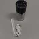 Essential Oil Diffuser, Car Air Freshener, Aromatherapy Diffusers for Home, Large Room, Bedroom, Car, Office, Desk with Starry Sky Light, 250ml Capacity (Black)