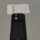 SSLOTSCASE for iPhone 17 Pro Case with 2X Screen Protector, Credit Card Holder & Kickstand & Slide Camera Lens Cover, Silicone Edge Rugged Heavy Duty Phone Case Cover for iPhone 17 Pro 6.3'', Black