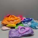 8 Sets of Halloween Bear Costume for Women, Colorful Bear Ears Headband and Faux Fur Fuzzy Leg Warmers Animal Ears Headwear Furry Boot Covers for Adult Cosplay Halloween Costume Accessories