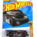 Hot Wheels HW RACE DAY - Rockin' Railer, Hot Wheels - Baja Bison T5, Hot Wheels Let's Race West Coast Flyer (Black) 2024 HW Fast Transit, Pack of 3