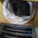 VeGue Karaoke Machine, Bluetooth Speaker PA System for Adults & Kids with 2 Wireless Microphones, 8'' Subwoofer, Wireless Singing Machine for Christmas Party, Wedding, Gathering(VS-0866)