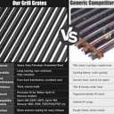 Uniflasy 7525 Grill Grates for Weber Spirit 300 Series E310 E320 (20072012) S310 S320 SP330 Genesis Silver Gold Platinum B C 17.4" Cooking Grates Replacement for Weber Parts 7638 76397526 7527 65906