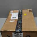 Sunhoo Bread Box for Kitchen Countertop Wooden Bread Storage Container Bin 2 Layer Breadbox Holder Large Capacity Keeper Vintage Farmhouse Food Organizer Pantry Shelf Acrylic Window (Brown)