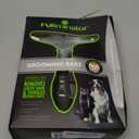 FURminator Dog/Cat Grooming Rake, Grooming Tool, Removes Loose Hair and Tangles, Gray