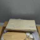 M MEEPO Stuffed Animal Storage & Organizer, with 2-Piece Large Detachable Toy Storage Bags, Wooden Tall Zoo Toys Storage with Wheels for Kids Playroom Kidroom Bedroom, Easy Assemble, 53 Inch