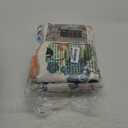 2x6 Washable Hallway Runner Rug: Floral Kitchen Rugs with Non-Slip Backing Vintage Low Pile Entryway Carpet for Living Room Bedroom Ultra Soft Water Resisitant Floor Mat for Bathroom Laudry(2x6,Cream)