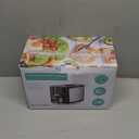 Toaster 2 Slice Wide Slot Toaster Best Rated Prime Displav Smart Toasters with LCD Digital Countdown Timer and Bagel/Defrost/Cancel/Reheat Function (Black)