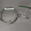 Antrader Tempered Glass Lid,8" Glass Covers for Pots,Pans and Skillets,1Set,Clear