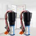 2 Pack RCO410 3-in-1 Hard Start Kit, 1/4-1/3 HP, 115VAC