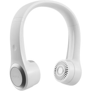 Gaiatop Portable Neck Fan, 4000mAh Rechargeable Hands Free Bladeless Mini Fans, 3 Speeds Air Outlet Can Rotate 70, Free Adjustment Personal Wearable Cooling Fan Suitable for Travel Office White