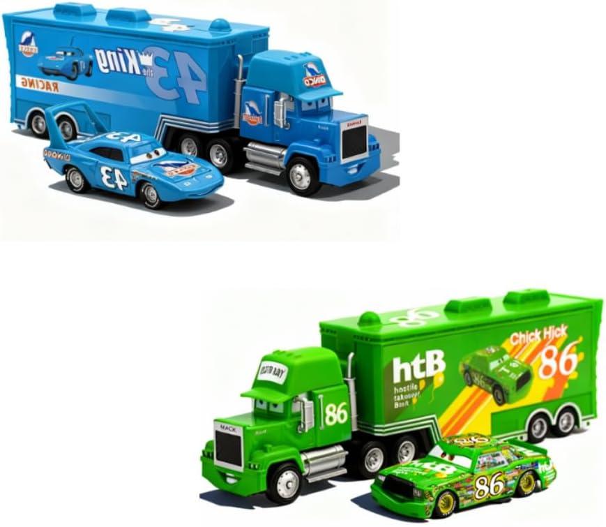 Movie Car Die-cast Vehicles Toys Set for Boy Gifts (2PS)
