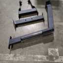 Large Angled Metal Arms for Support