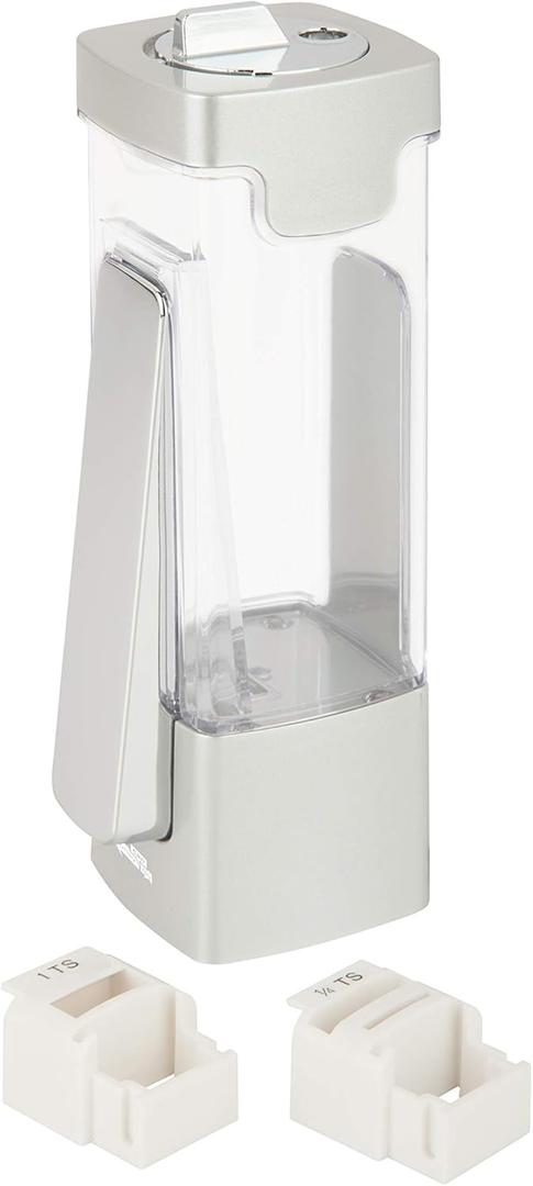 Honey-Can-Do Zevro pro Sugar 'N More Dispenser - Silver (Silver/Chrome)